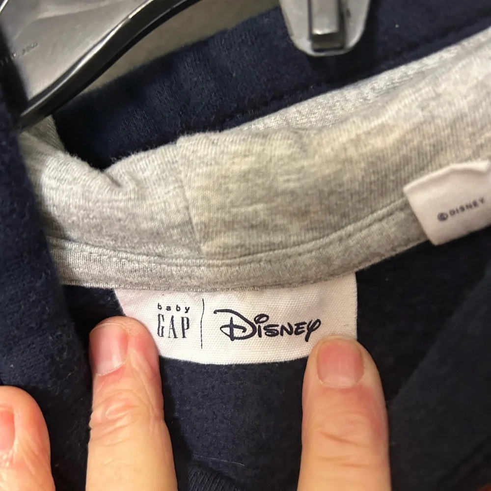 GAP Kids Navy Hoodie with‎ Cartoon Design